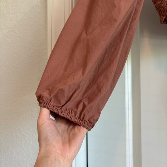 Aritzia Wilfred Inaya Top Pink Sz M Beachy Resort Vacation - Picture 3 of 8